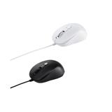 ASUS MOUSE MU101C white - optická drôtová myš; biela