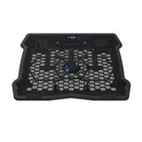 Canyon NS-02, chladiaci podstavec s ventilátorom pre notebook 10´´ - 15.6", LED podsvietenie, čierny
