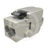 Solarix Keystone Cat6a, 10G, STP, 180 stupňov svork., typ 110 samorezný, 4PPOE certifikovaný